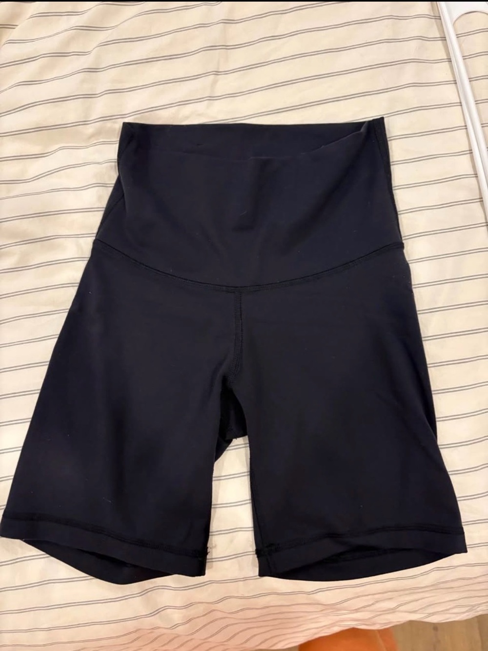 TNA Black High-Rise Bike Shorts
